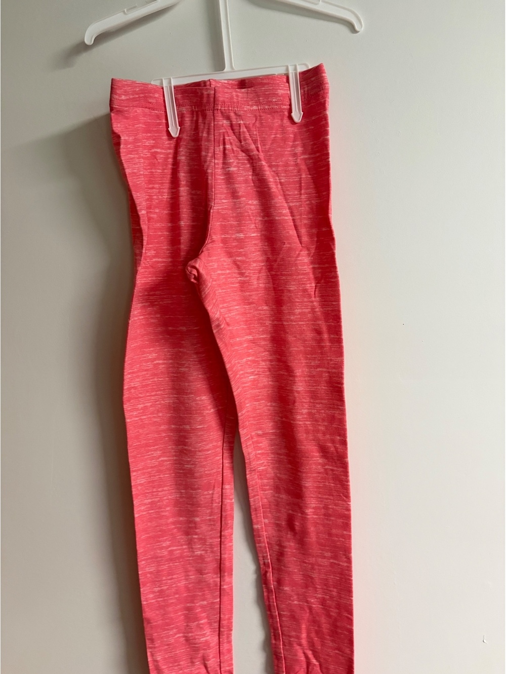 Old Navy, girls leggings, size large and coral